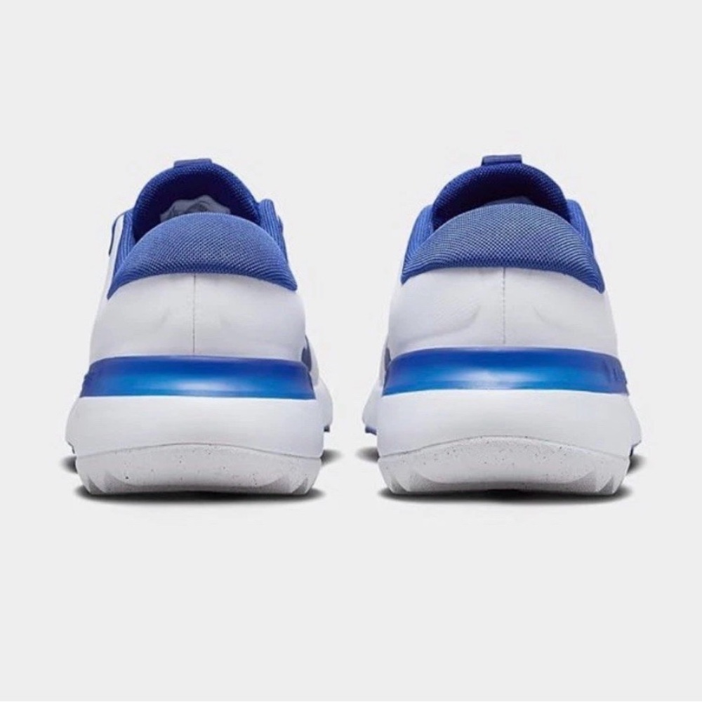 Nike Free Golf NN Men’s Golf Shoes-White/Blue-Various Sizes NIB⛳️ - Picture 6 of 8